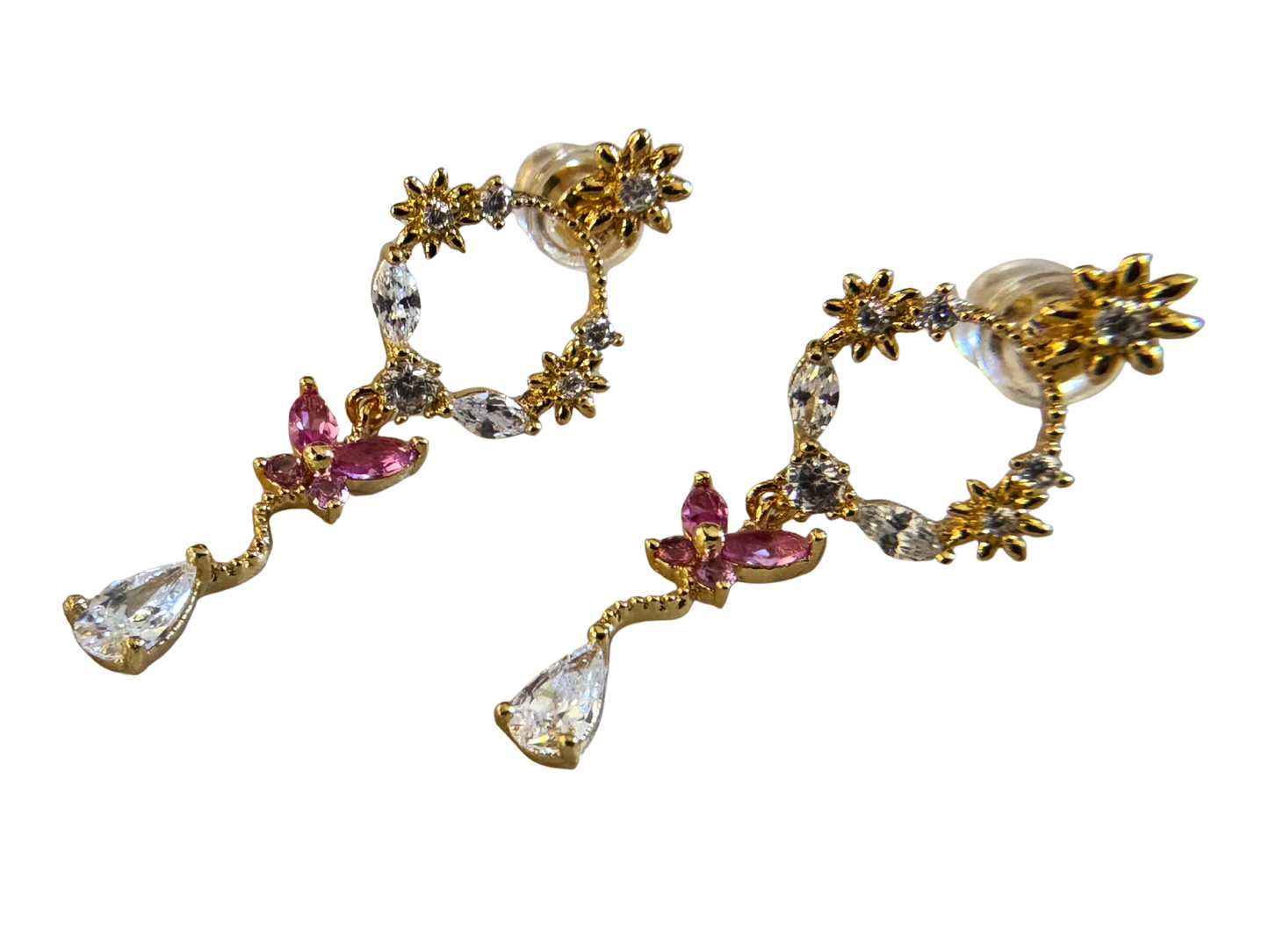 Butterfly Crystal Drop