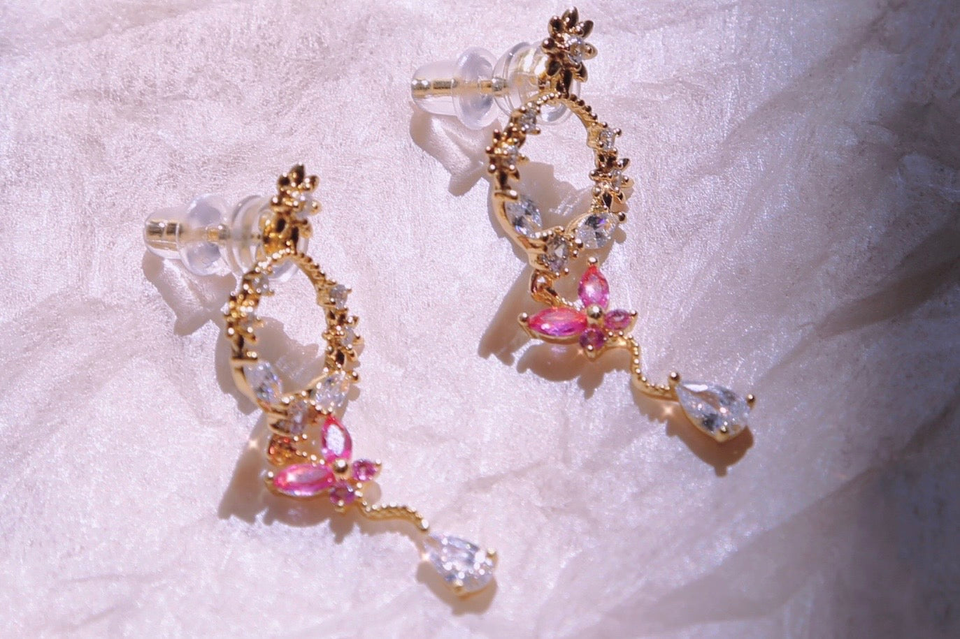 Butterfly Crystal Drop