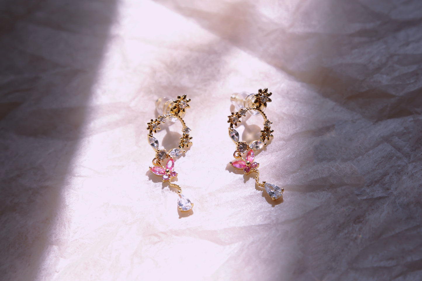 Butterfly Crystal Drop